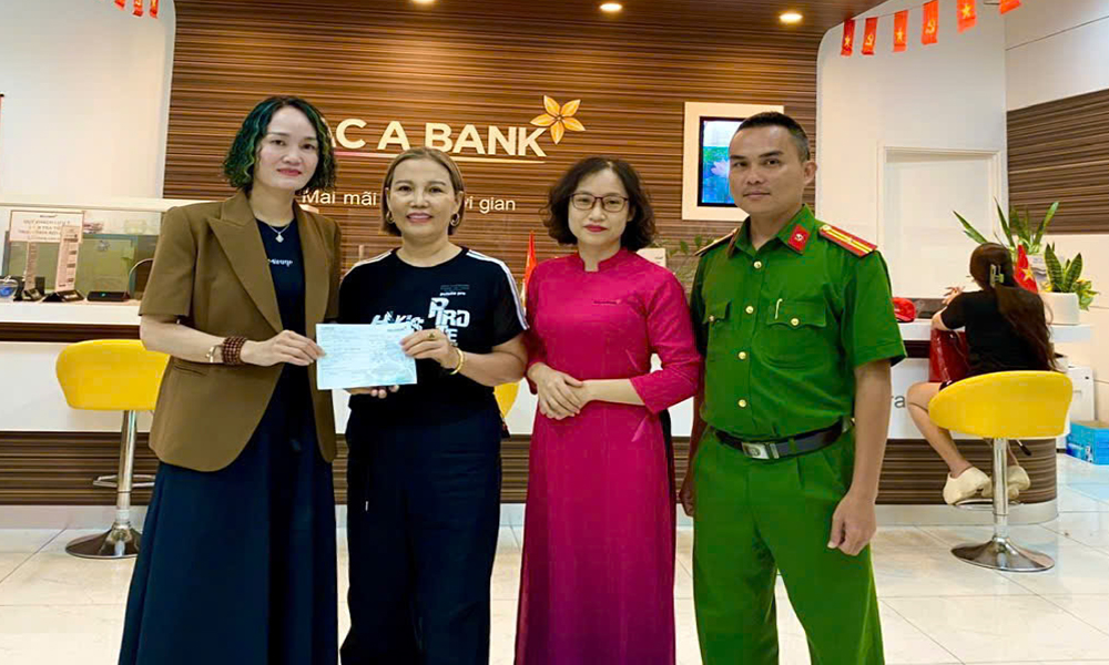  Công an xã Chi Lăng phối hợp tìm lại hơn 81 triệu đồng cho công dân chuyển nhầm 